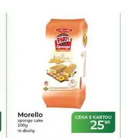 Tamda Foods Morello sponge cake nabídka