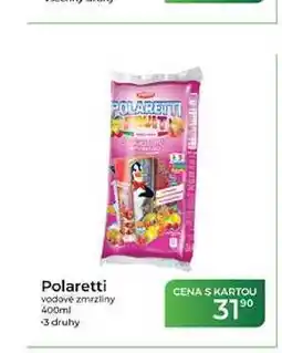Tamda Foods Polaretti vodové zmrzliny nabídka