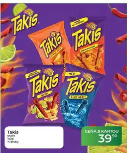 Tamda Foods Takis snack nabídka