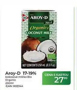 Tamda Foods Aroy-D 17-19% kokosové mléko Bio Organic nabídka