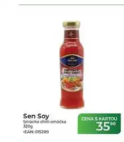 Tamda Foods Sen Soy Sriracha chilli omáčka nabídka
