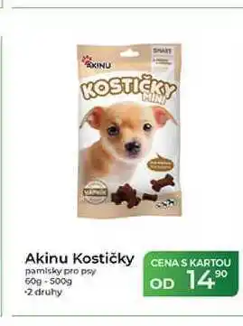 Tamda Foods Akinu Kostičky pamlsky pro psy 60g-500g nabídka