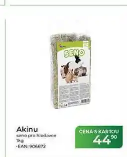 Tamda Foods Akinu seno pro hlodavce nabídka
