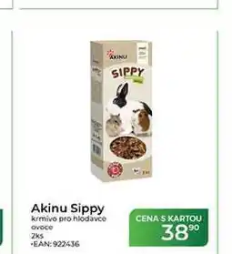 Tamda Foods Akinu Sippy krmivo pro hlodavce ovoce 2 kusy nabídka