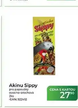 Tamda Foods Akinu Sippy pro papoušky ovocno ořechová 2ks nabídka