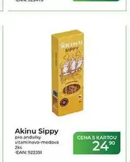 Tamda Foods Akinu Sippy pro andulky vitaminovo-medová 2ks nabídka