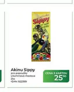 Tamda Foods Akinu Sippy pro papoušky vitamínovo-medová 2ks nabídka
