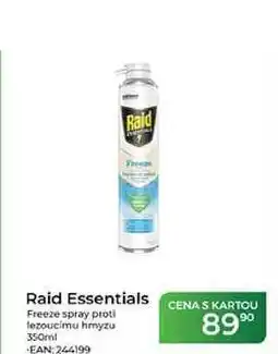 Tamda Foods Raid Essentials Freeze spray proti lezoucímu hmyzu nabídka