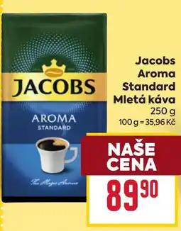 Billa Jacobs Aroma Standard Mletá káva nabídka