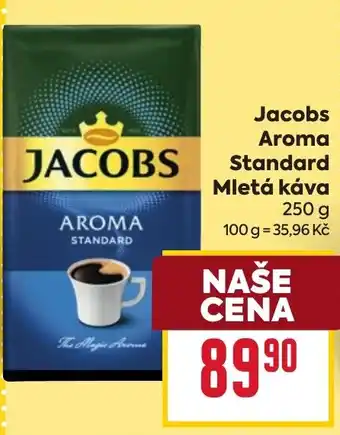Billa Jacobs Aroma Standard Mletá káva nabídka