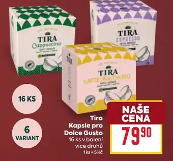 Billa Tira Kapsle pro Dolce Gusto nabídka