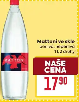 Billa Mattoni ve skle nabídka