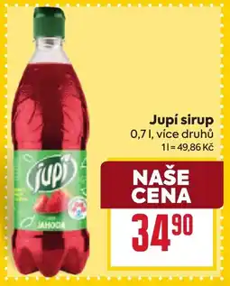 Billa Jupí sirup nabídka