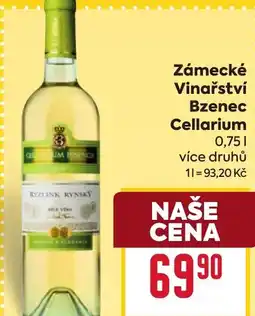 Billa Zámecké Vinařství Bzenec Cellarium nabídka