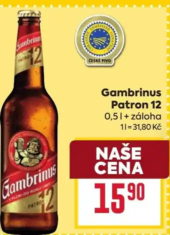 Billa Gambrinus Patron 12 nabídka