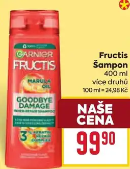 Billa Fructis Šampon nabídka