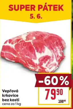 Billa Vepřová krkovice bez kosti nabídka