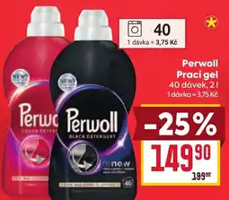 Billa Perwoll Prací gel 40 dávek nabídka