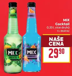 Billa MIX Cocktail nabídka