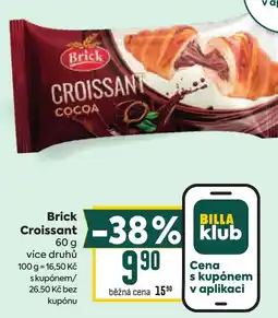 Billa Brick Croissant nabídka