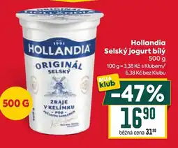 Billa HOLLANDIA Selský jogurt bílý nabídka