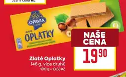 Billa Zlaté Oplatky nabídka