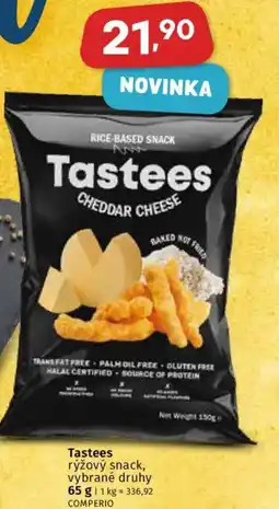 Coop Tastees rýžový snack nabídka
