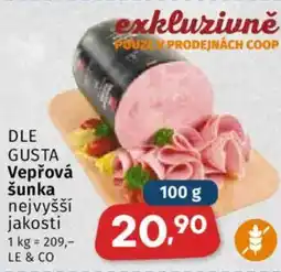 Coop IDLE GUSTA Vepřová šunka nabídka