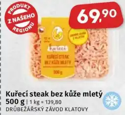 Coop Kuřecí steak bez kůže mletý nabídka