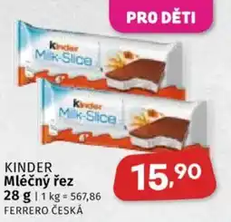 Coop KINDER Mléčný řez nabídka