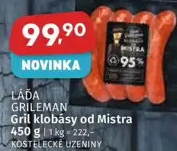 Coop LÁĎA GRILEMAN Gril klobásy od Mistra nabídka