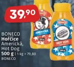 Coop BONECO Hořčice Americká, Hot Dog nabídka