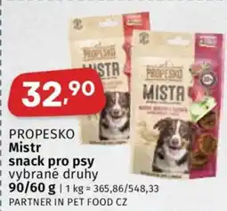 Coop PROPESKO Mistr snack pro psy nabídka
