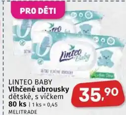 Coop LINTEO BABY Vlhčené ubrousky nabídka