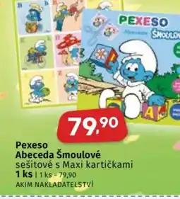 Coop Pexeso Abeceda Šmoulové nabídka