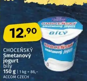 Coop CHOCEŇSKÝ Smetanový jogurt nabídka