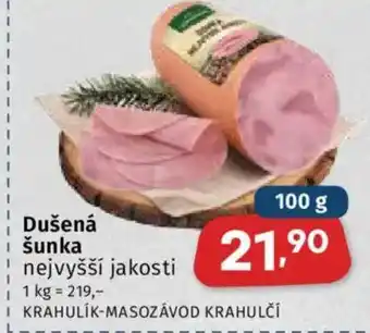Coop Dušená šunka nabídka