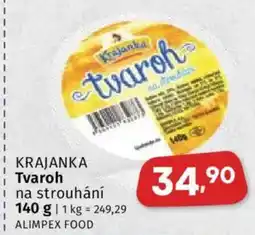 Coop KRAJANKA Tvaroh nabídka