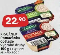 Coop KRAJÁNEK Pomazánka Cottage nabídka