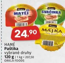 Coop HAMÉ Paštika nabídka