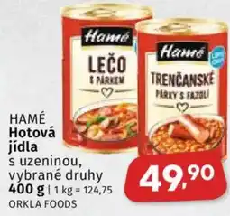 Coop HAMÉ Hotová jídla nabídka
