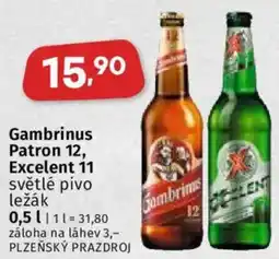 Coop Gambrinus Patron 12, Excelent 11 nabídka