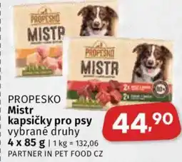 Coop PROPESKO Mistr kapsičky pro psy nabídka