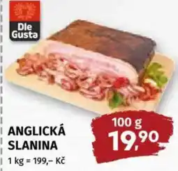 Coop Anglická slanina nabídka