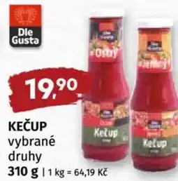 Coop Kečup nabídka