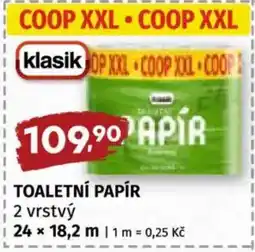 Coop Toaletní papír nabídka