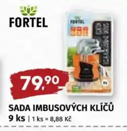 Coop FORTEL Sada imbusových klíčů nabídka