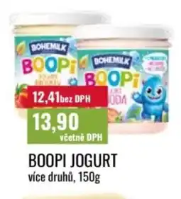 Ratio Bohemilk Boopi jogurt nabídka