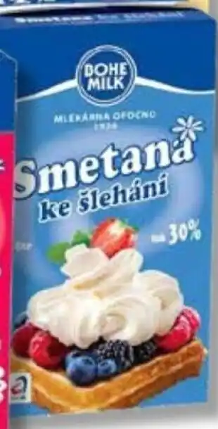 Ratio Smetana ke šlehání 30% nabídka