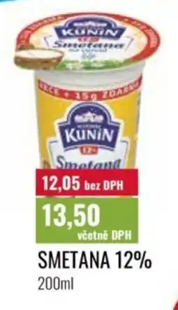 Ratio Smetana 12% nabídka